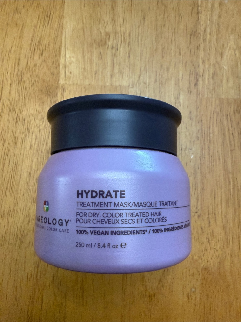 8.4 oz Pureology Hydrate Treatment Mask - Lavender Purple
